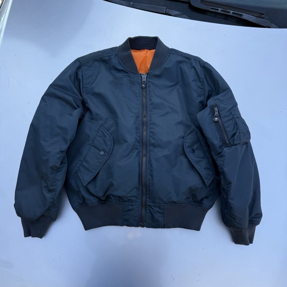 BLUE INTERM REVERSIBLE I SPEWAK &amp; SONS • GOLDEN FLEECE JACKET FLYERS SMA1 1979